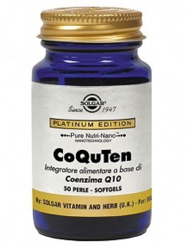 Solgar coquten - integratore di coenzima q10 - 50 perle