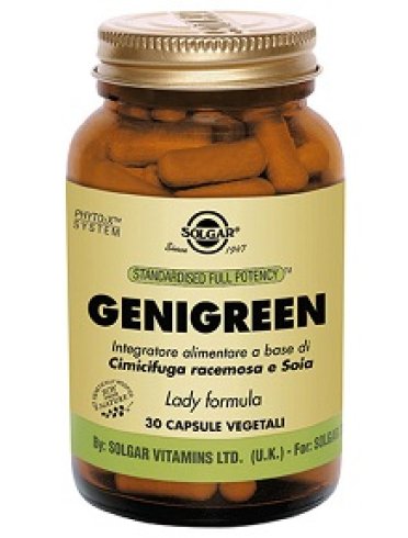 Solgar genigreen 30 capsule vegetali