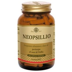 Solgar Neopsillio - Integratore per la Regolarità dell'Intestino - 200 Capsule Vegetali