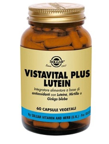 Solgar vis tavoletteital plus lutein 60 capsule vegetali