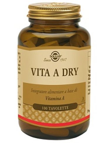 Solgar vita a dry - integratore sistema immunitario - 100 tavolette