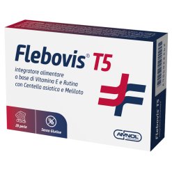 Flebovis T5 Integratore per Circolazione Venosa 20 Perle