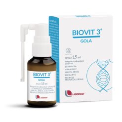 Biovit 3 Gola - Integratore per Vie Respiratorie - 15 ml