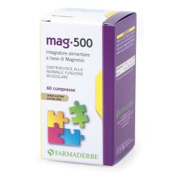 Mag 500 Integratore di Magnesio 60 Compresse