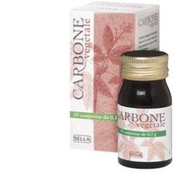 CARBONE VEGETALE 50 COMPRESSE