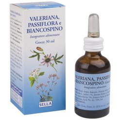 Valeriana Passiflora e Biancospino Integratore Gocce 30 ml