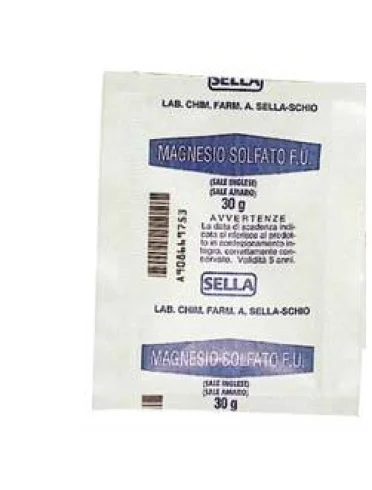 Magnesio solfato 30 g polvere 3308 Magnesio solfato 30 g polvere 3308