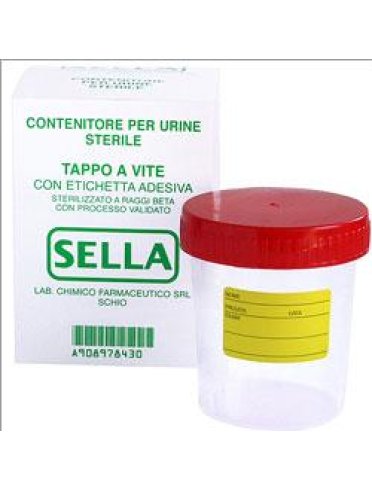 Contenitore urina sterile sella 120 ml