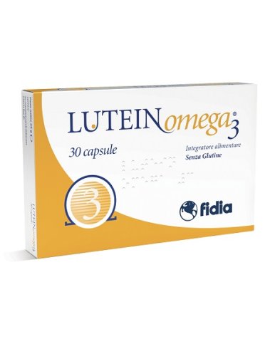 Lutein omega 3 integratore - 30 capsule 