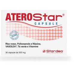 AteroStar - Integratore per il Benessere Cardiovascolare - 30 Capsule