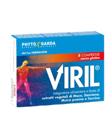 Viril - integratore per stanchezza fisica e mentale - 8 compresse