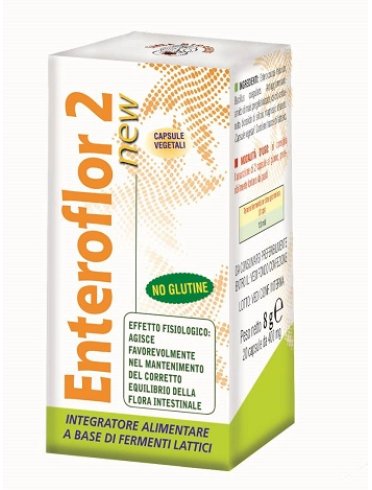 Enteroflor 2 new - integratore di fermenti lattici - 20 capsule