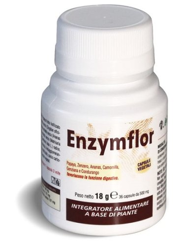 Enzymflor integratore funzione digestiva 36 capsule