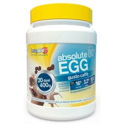 LongLife Absolue Egg Caffè - Integratore per Massa Muscolare - 400 g