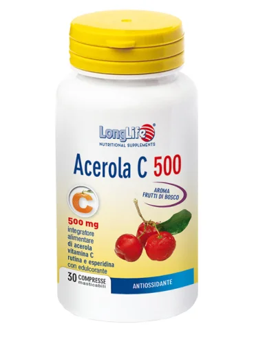 Longlife acerola c500 30 tavolette Longlife acerola c500 30 tavolette