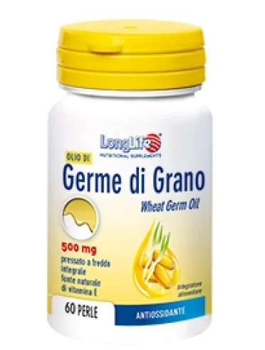 Longlife olio di germe di grano - integratore per il controllo dei lipidi - 60 perle Longlife olio di germe di grano - integratore per il controllo dei lipidi - 60 perle