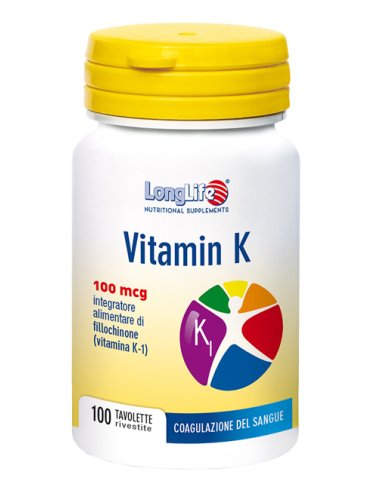 Longlife vitamin k 100 tavolette