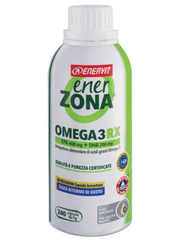 Enerzona omega 3rx integratore benessere cardiovascolare 240 capsule