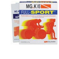 MG.K Vis Full Sport - Integratore di Sali Minerali per Sportivi - 10 Bustine
