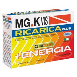 MG.K Vis Ricarica Plus Integratore Alimentare - 14 Bustine
