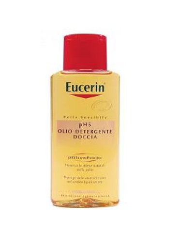 Eucerin - olio detergente doccia corpo per pelle sensibile - 400 ml