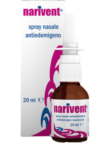 Narivent spray nasale antiedemigeno 20 ml