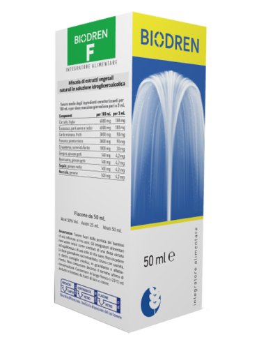 Biodren f integratore depurativo 50 ml