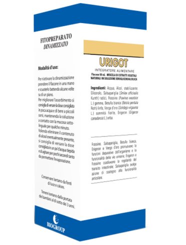 Urigot 50 ml soluzione idroalcolica