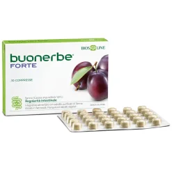 Buonerbe Regola Forte - Integratore per la Regolarità Intestinale - 60 Tavolette