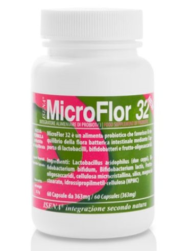 Microflor 32 60 capsule vegetali 363 mg
