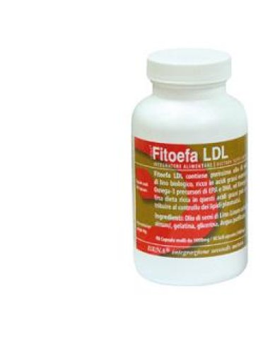 Fitoefa ldl olio di semi di lino biologiorganic flax oil