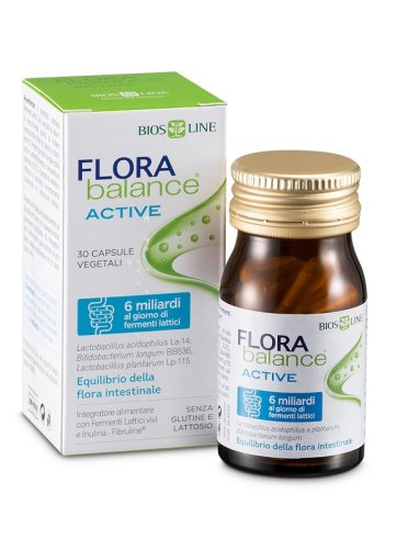 Florabalance active - integratore per equilibrare la flora intestinale - 30 capsule
