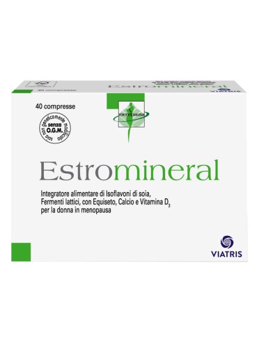 Estromineral - integratore per la menopausa - 40 compresse