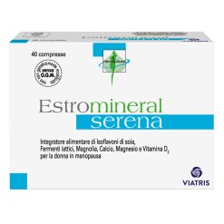Estromineral Serena - Integratore per Menopausa - 40 Compresse