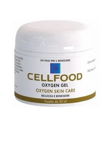 Cellfood oxygen gel - gel viso giorno e notte tonificante - 50 ml