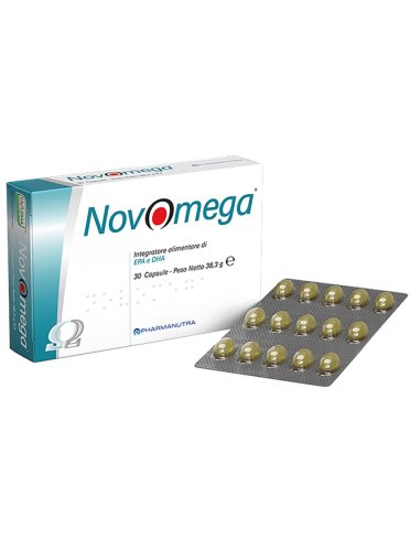 Novomega - integratore per il benessere cardiovascolare - 30 capsule