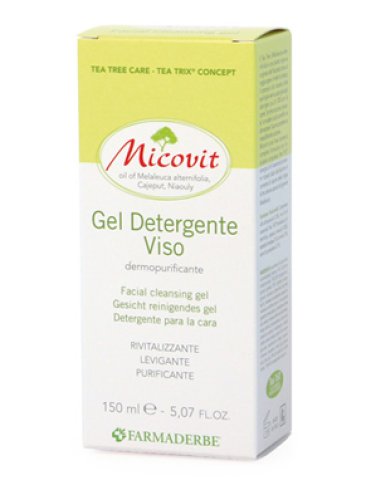 Micovit gel detergente viso dermopurificante 150 ml