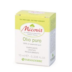 Micovit Olio Puro Maleleuca Purificante Lenitivo 10 ml