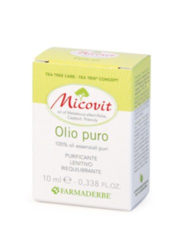Micovit olio puro maleleuca purificante lenitivo 10 ml