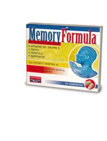 Memory formula 30 compresse