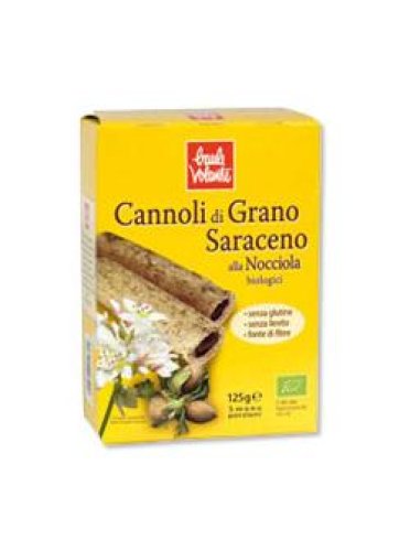 Cannoli grano saraceno crema nocciole 125g