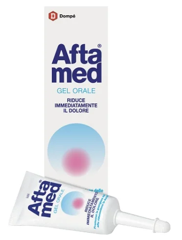 Aftamed gel orale sollievo afte e stomatiti 15 ml Aftamed gel orale sollievo afte e stomatiti 15 ml