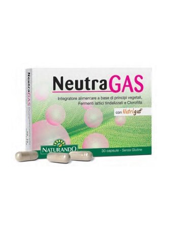 Neutragas integratore per motilità intestinale 30 capsule