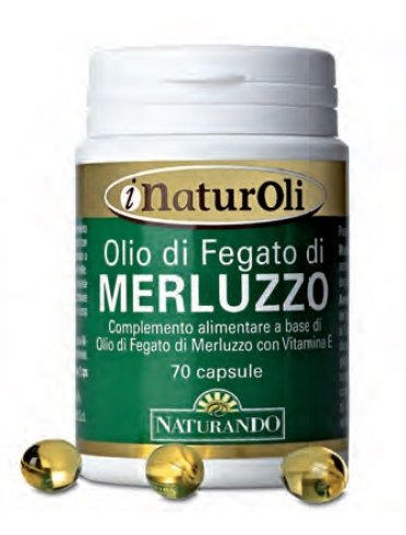 Naturoli olio di fegato di merluzzo - integratore antiossidante - 70 capsule
