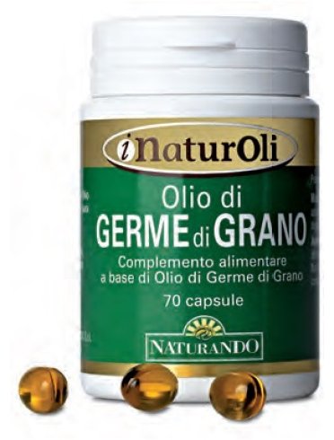 Naturoli olio di germe di grano - integratore per il metabolismo dei lipidi - 70 capsule