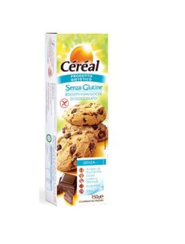 Cereal biscotti gocce cioccolato 150 g Cereal biscotti gocce cioccolato 150 g