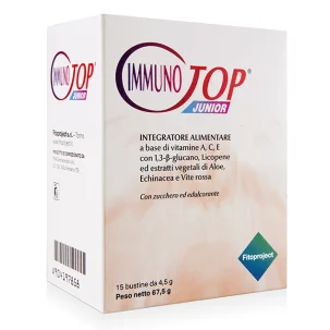 Immunotop Junior Integratore Difese Immunitarie 15 Bustine