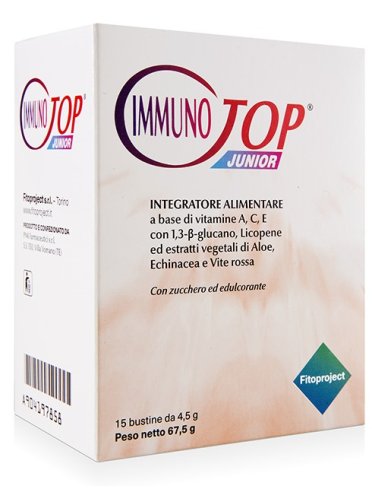 Immunotop junior integratore difese immunitarie 15 bustine