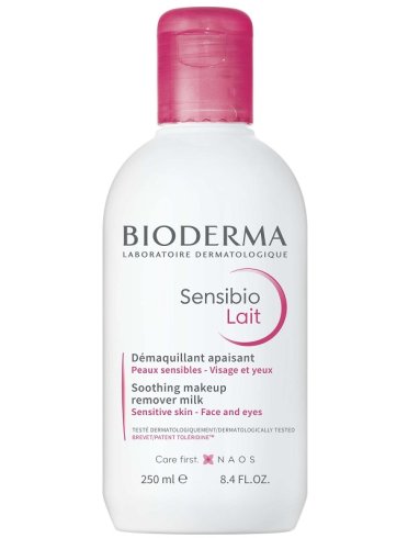 Bioderma sensibio - latte struccante detergente viso e occhi - 250 ml