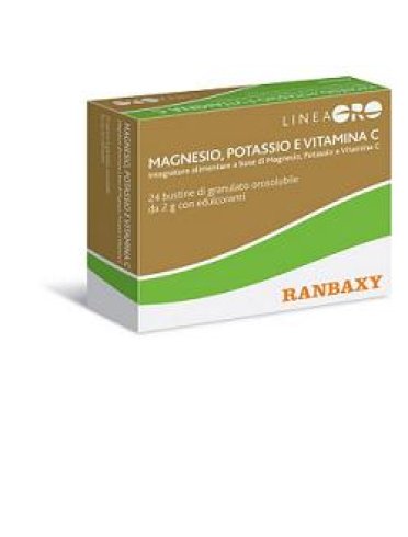 Oro ranbaxy magnesio potassio vitamina c 24 bustine